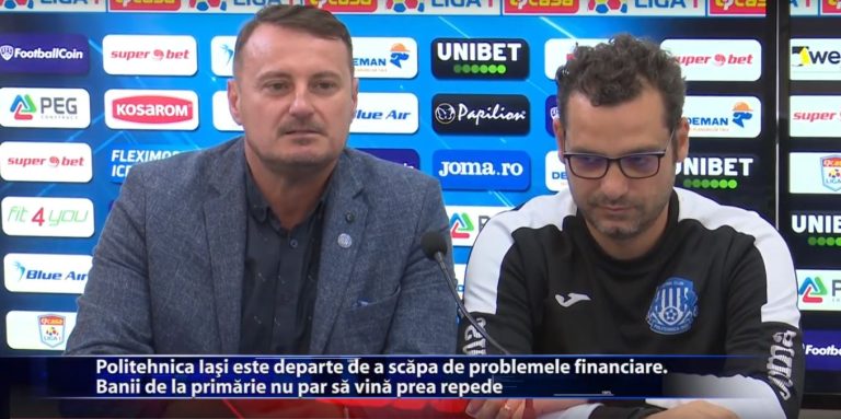 Politehnica Iasi este departe de a scapa de problemele financiare. Banii de la primarie nu par sa vina prea repede