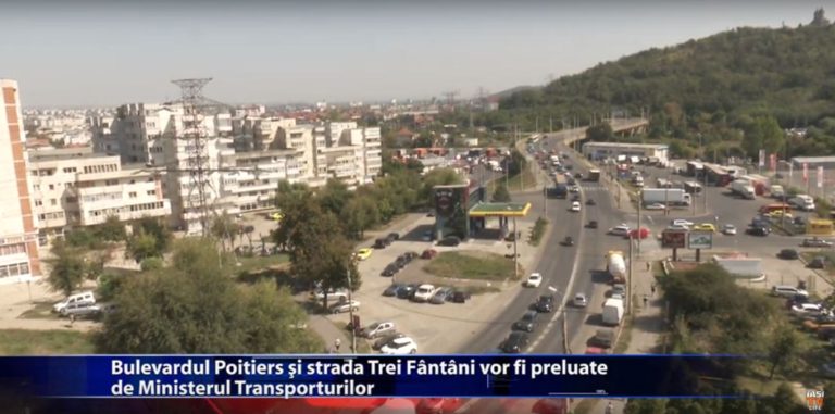 Bulevardul Poitiers si strada Trei Fantani vor fi preluate de Ministerul Transporturilor