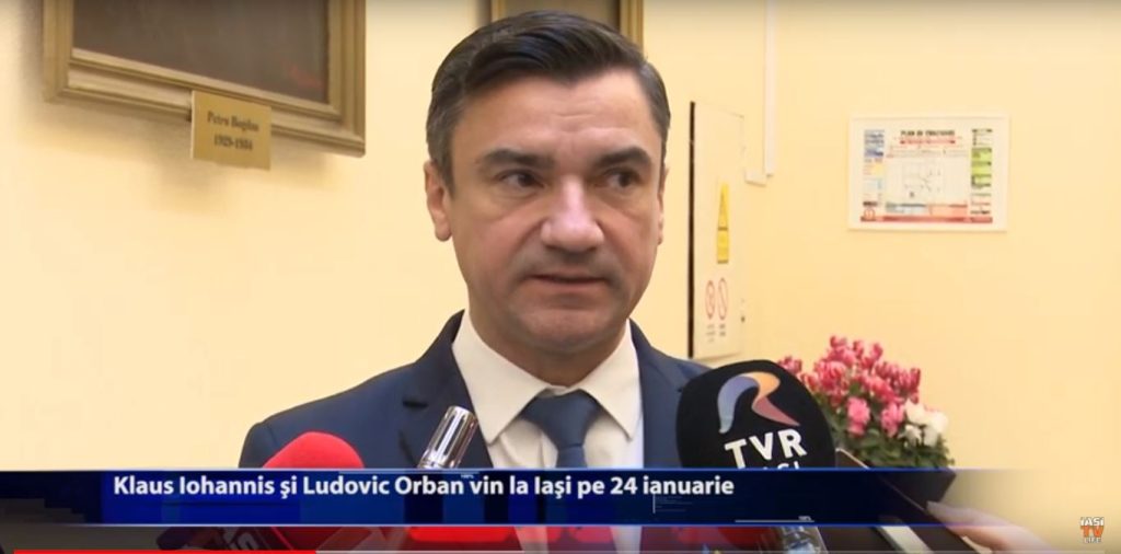 Klaus Iohannis si Ludovic Orban vin la Iasi pe 24 ianuarie