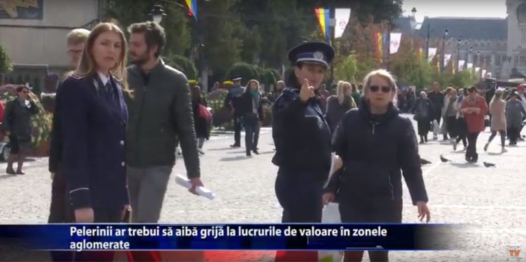 Pelerinii ar trebui sa aiba grija la lucrurile de valoare in zonele aglomerate