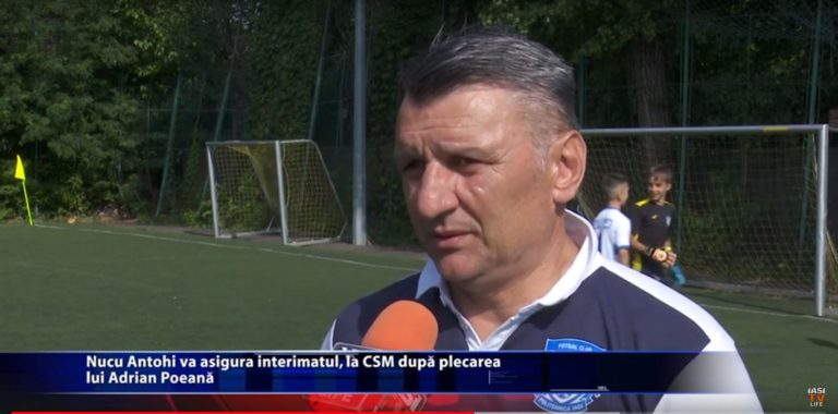 Nucu Antohi va asigura interimatul, la CSM dupa plecarea lui Adrian Poeana
