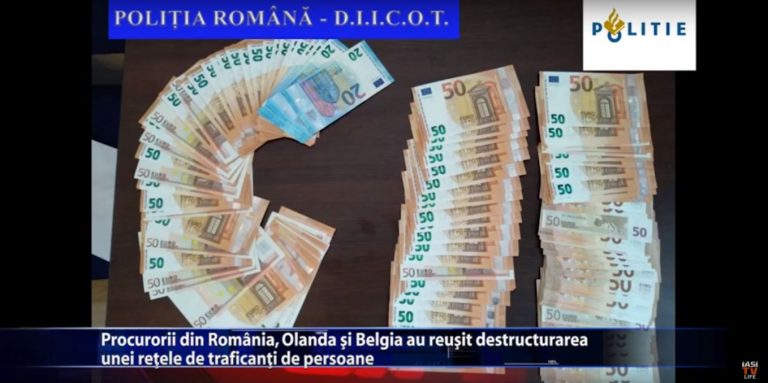 Procurorii din Romania, Olanda si Belgia au reusit destructurarea unei retele de traficanti de persoane