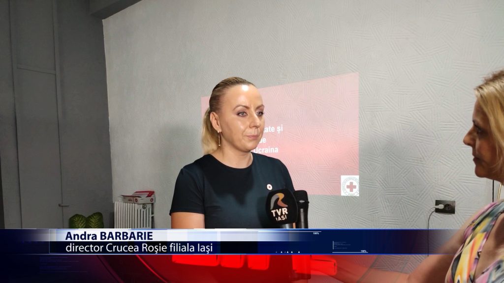 Refugiatii ucraineni au la dispozitie un centru de activitati socializare, integrare si educatie la Crucea Rosie Iasi