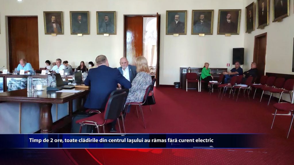 Timp de doua ore, toate cladirile din centrul Iasului au ramas fara curent electric