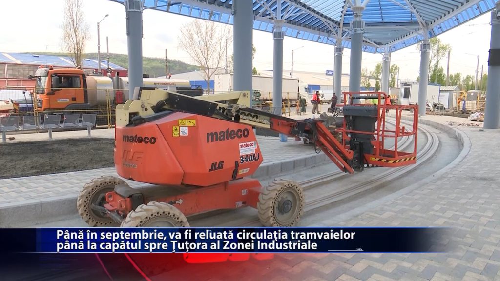 Pana in septembrie, va fi reluata circulatia tramvaielor pana la capatul spre Tutora al Zonei Industriale