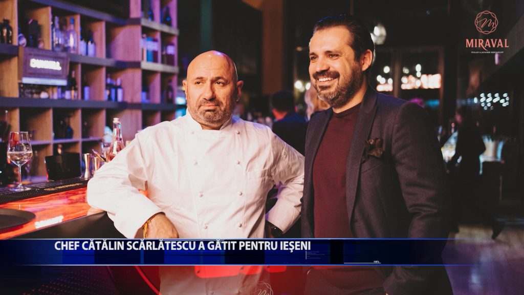 CHEF CATALIN SCARLATESCU A GATIT PENTRU IESENI