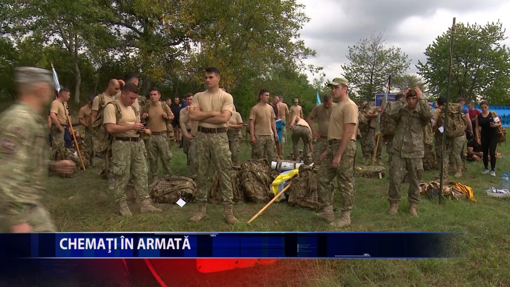 Mai multi rezervisti ai Armatei Romane au fost chemati in unitatile militare pentru pregatire