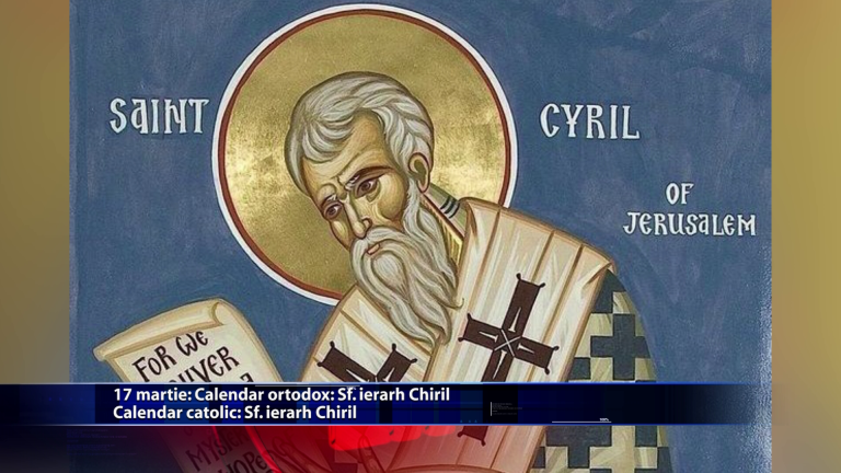 Sfintii zilei: Calendar ortodox: Sf. Cuvios Alexie Calendar catolic: Sfantul Patriciu