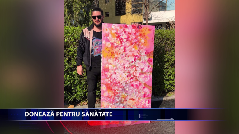 Artistul iesean Codrin Mircea scoate la licitatie una din lucrarile sale. Banii vor fi donati Sp. de Boli Infectioase