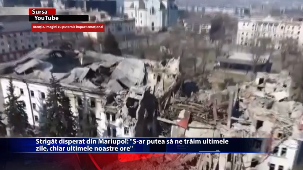 In a 56-a zi de razboi un strigat disperat vine din Mariupol: „S-ar putea sa ne traim ultimele zile, chiar ultimele noastre ore”