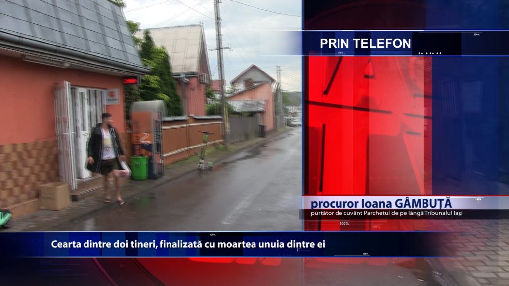 Cearta dintre doi tineri, finalizata cu moartea unuia dintre ei