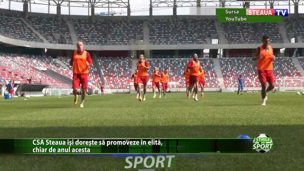 CSA Steaua isi doreste sa promoveze in elita, chiar de anul acesta. Ce spun FRF si Vasile Dincu?