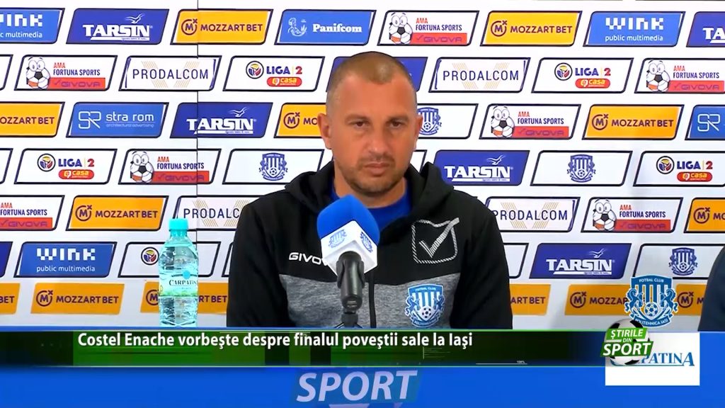 Costel Enache vorbeste despre finalul povestii sale la Iasi. Nu crede ca i se va prelungi contractul