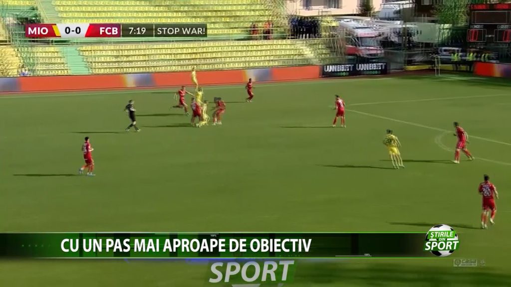FC Botosani a dispus de CS Mioveni cu scorul de 2-0 si este mai aproape de atingerea obiectivului