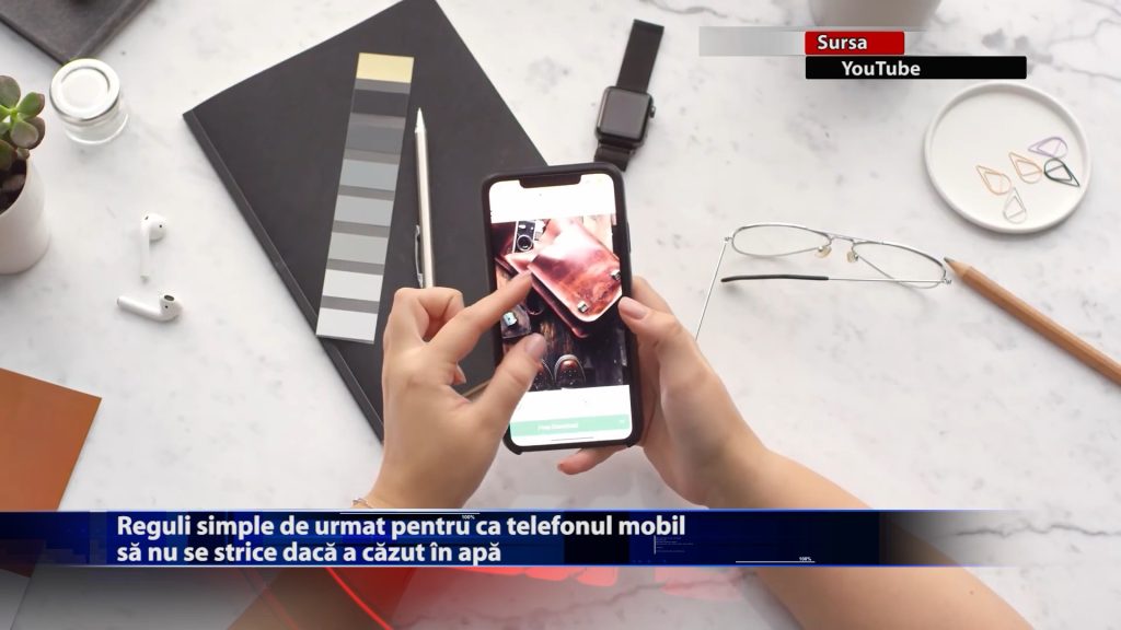 Reguli simple de urmat pentru ca telefonul mobil să nu se strice dacă a căzut în apă