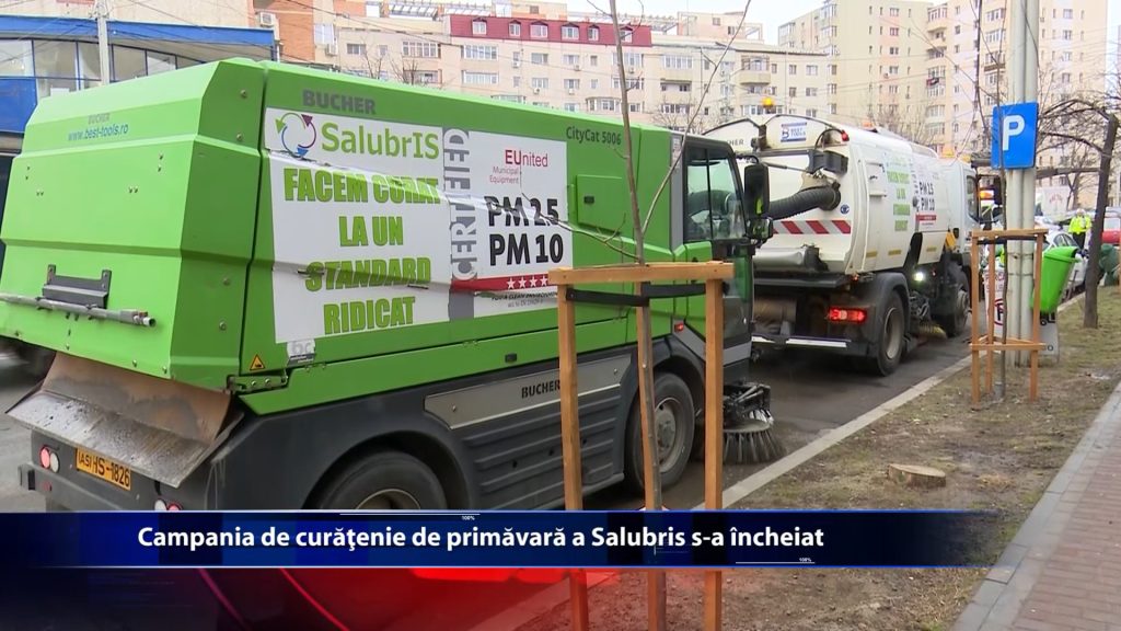 Campania de curatenie de primavara a Salubris s-a incheiat