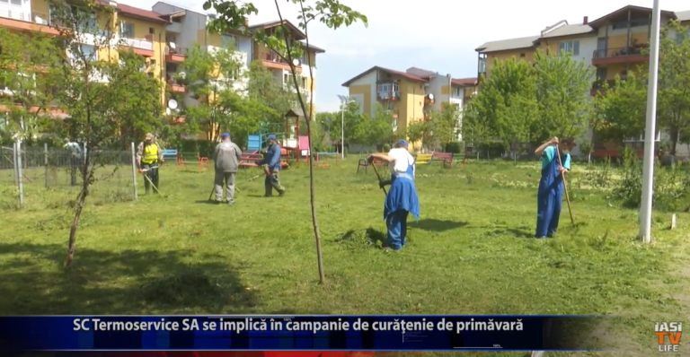 SC Termoservice SA se implică în campania de curățenie de primăvară