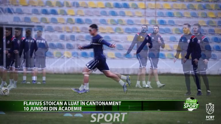 FLAVIUS STOICAN A LUAT IN CANTONAMENT 10 JUNIORI DIN ACADEMIE