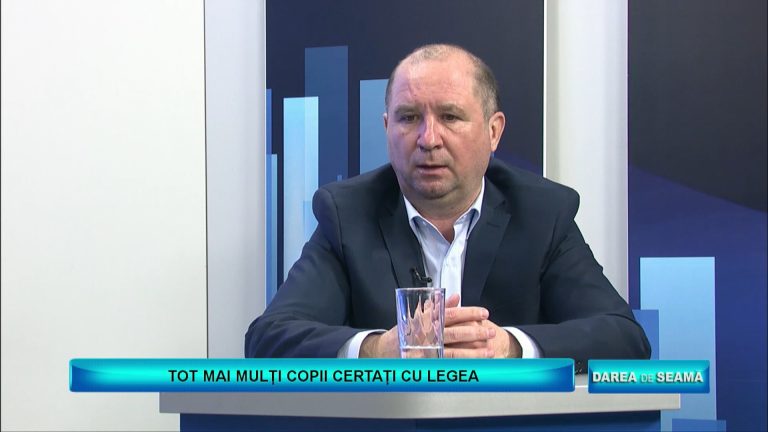 DAREA DE SEAMĂ / TOT MAI MULȚI COPII CERTAȚI CU LEGEA