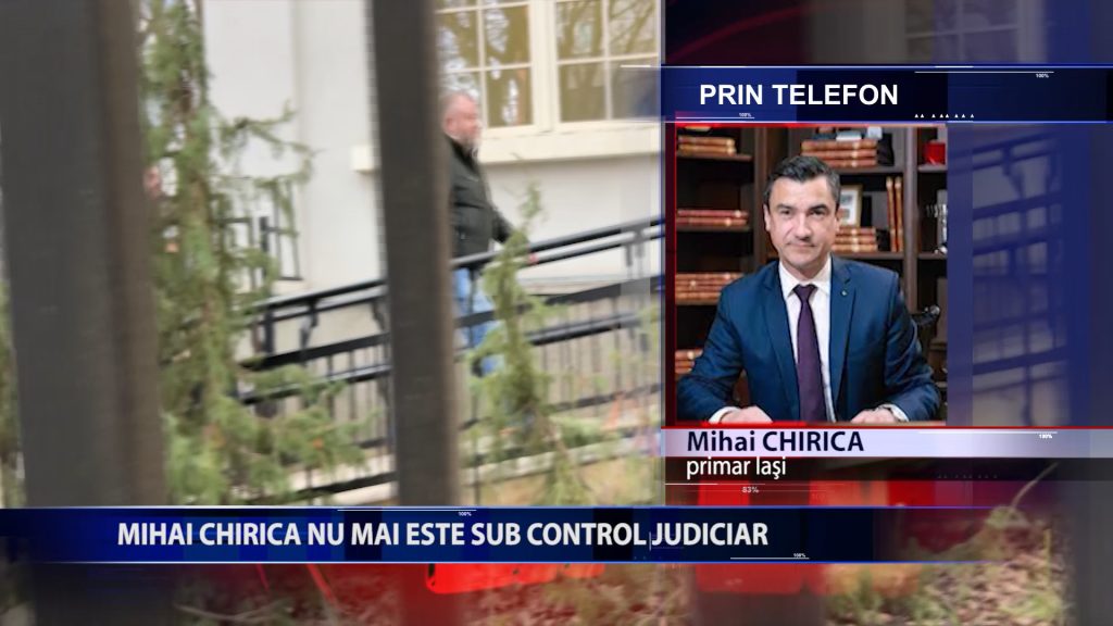 MIHAI CHIRICA NU MAI ESTE SUB CONTROL JUDICIAR