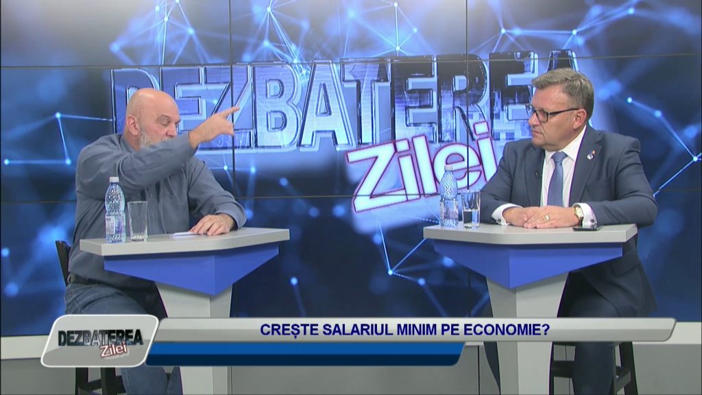 DEZBATEREA ZILEI / CREȘTE SALARIUL MINIM PE ECONOMIE?