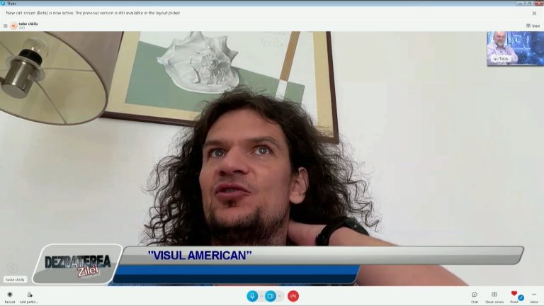 DEZBATEREA ZILEI / ”VISUL AMERICAN”