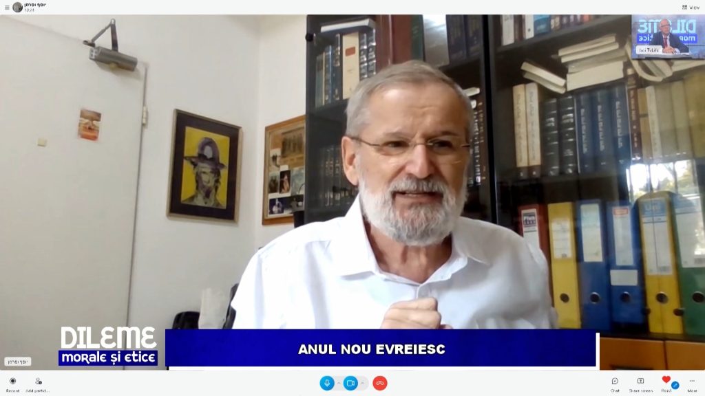 DILEME MORALE ȘI ETICE / ANUL NOU EVREIESC