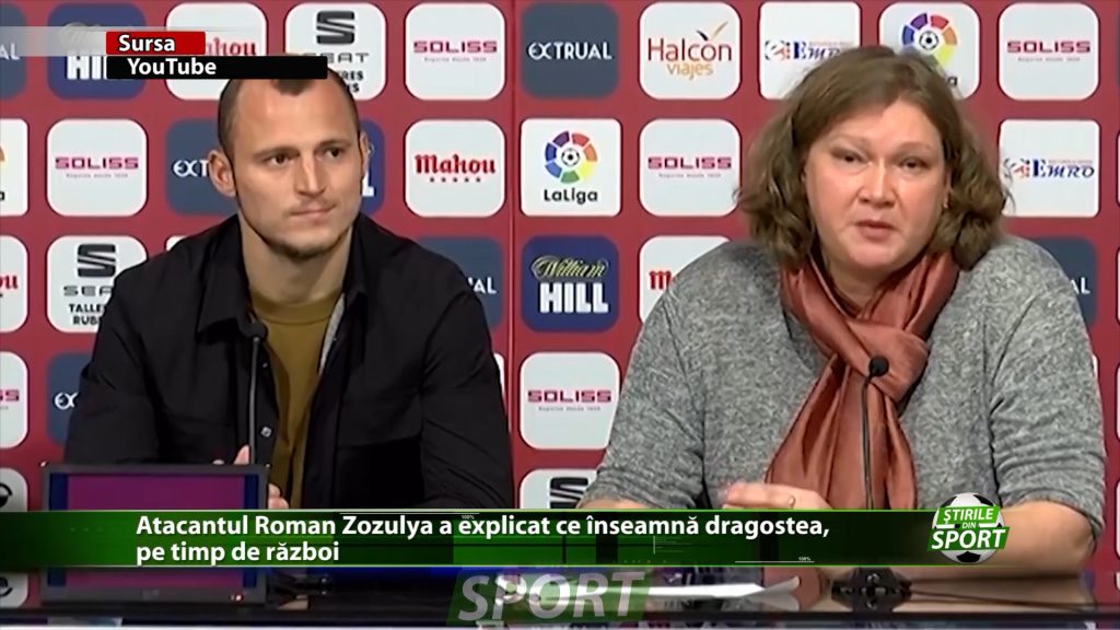 Atacantul Roman Zozulya a explicat ce inseamna dragostea, pe timp de razboi. Ce spune fostul jucator al lui Dinamo Kiev?