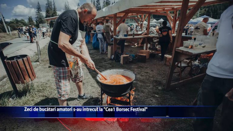 Zeci de bucatari amatori s-au intrecut la „Cea1 Borsec Festival”