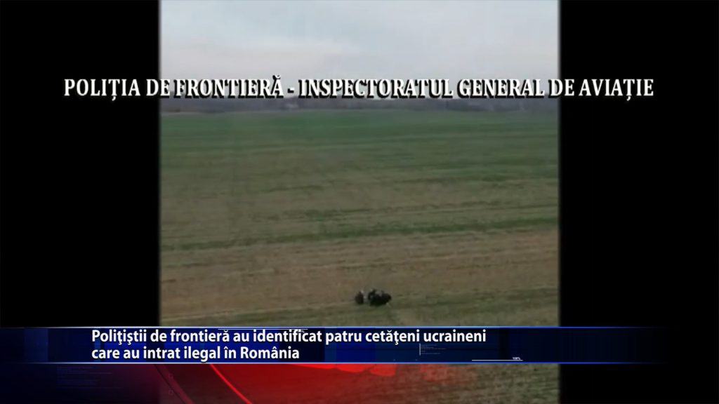 Politistii de frontiera au identificat patru cetateni ucraineni care au intrat ilegal in Romania