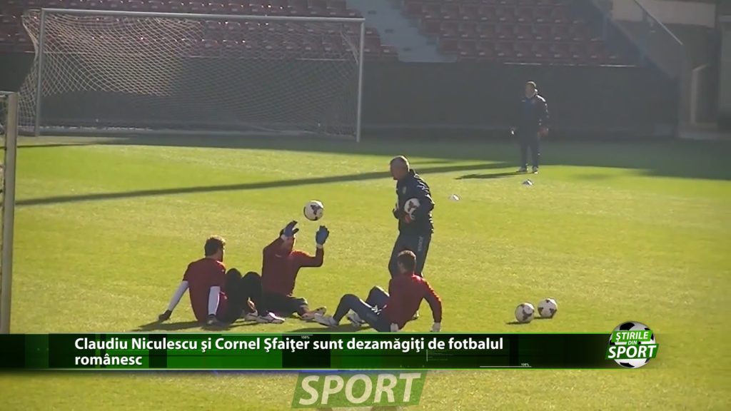 Claudiu Niculescu si Cornel Sfaiter sunt dezamagiti de fotbalul romanesc