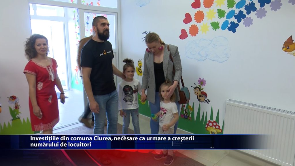 Investitiile din comuna Ciurea, necesare ca urmare a cresterii numarului de locuitori