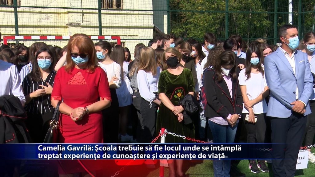 Camelia Gavrila: Școala trebuie să fie locul unde se întâmplă treptat experiențe de cunoaștere și experiențe de viață