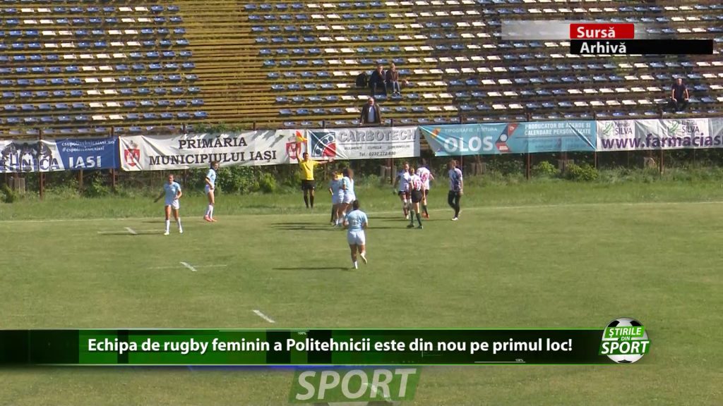 Echipa de rugby feminin a Politehnicii este din nou pe primul loc!