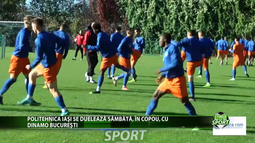 POLITEHNICA IASI SE DUELEAZA SAMBATA, IN COPOU, CU DINAMO BUCURESTI