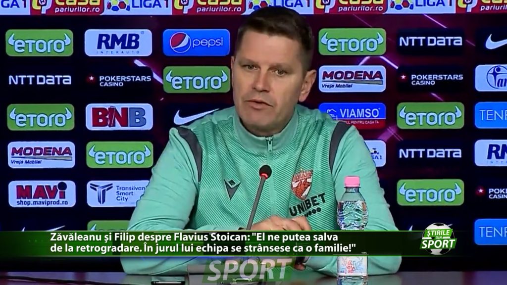 Zavaleanu si Filip au rupt tacerea. Flavius Stoican nu trebuia sa plece! „El ne putea salva de la retrogradare. In jurul lui echipa se strânsese ca o familie!”