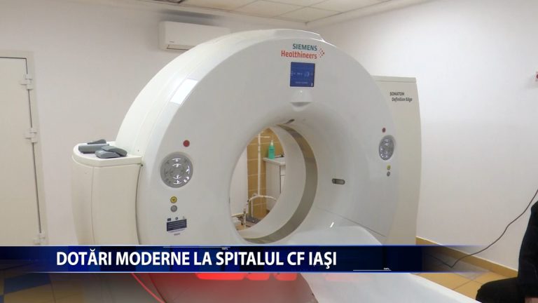 Cel mai modern aparat RMN din tara se afla la Spitalul CF Iasi
