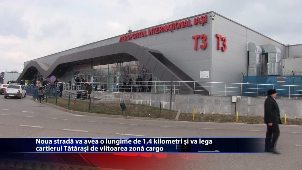 Noua strada va avea o lungime de 1,4 kilometri si va lega cartierul Tatarasi de viitoarea zona cargo