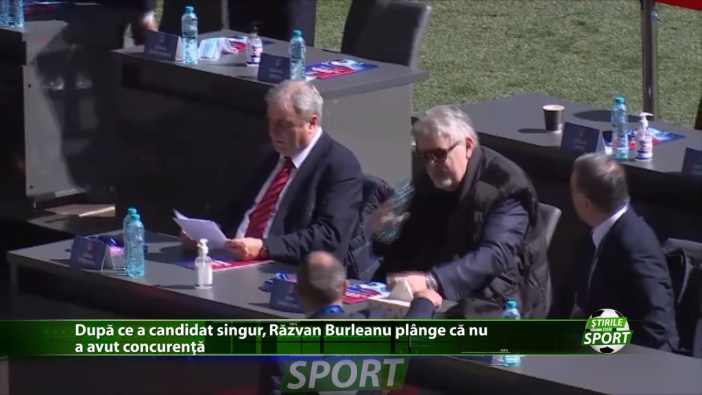 Dupa ce a candidat singur, Razvan Burleanu plange ca nu a avut concurenta. Ce isi doreste presedintele FRF?