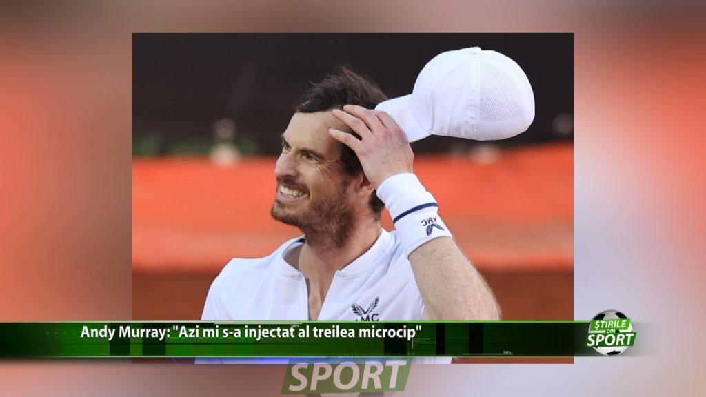 Andy Murray: „Azi mi s-a injectat al treilea microcip”