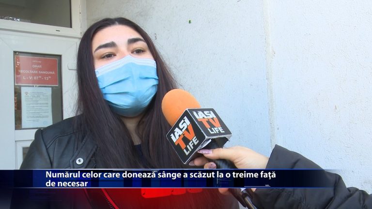 Numarul celor care doneaza sange a scazut la o treime fata de necesar