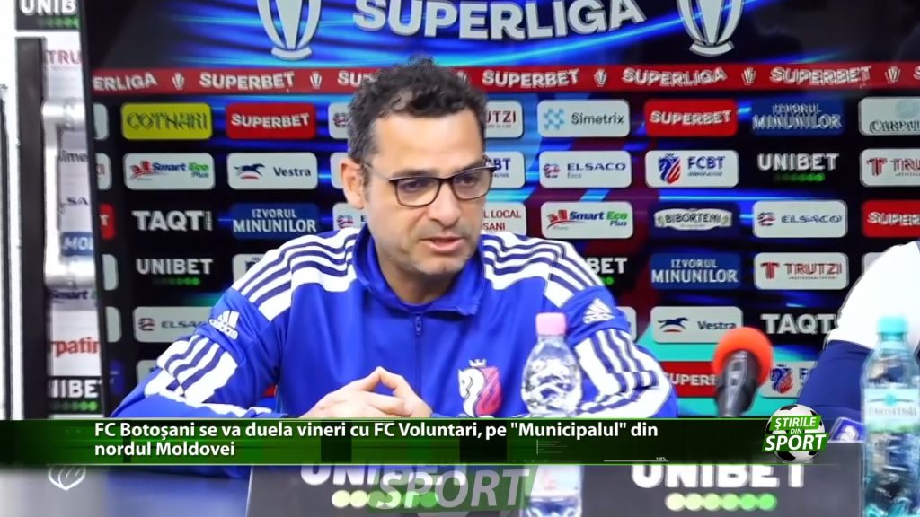 FC Botosani se va duela vineri cu FC Voluntari, pe „”Municipalul” din nordul Moldovei
