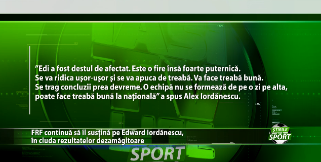 FRF, mesaj de sustinere pentru Edward Iordanescu