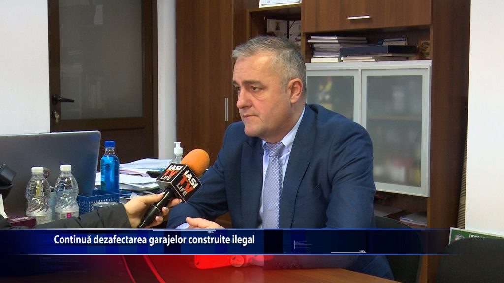 Continua dezafectarea garajelor construite ilegal
