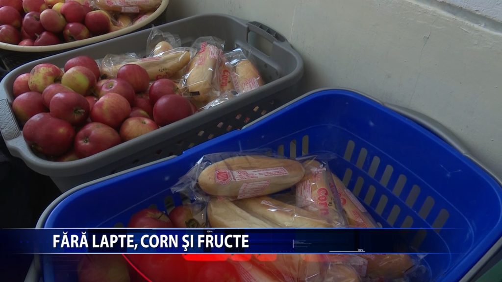 NICIUN ELEV NU PRIMESTE LAPTE, CORN SI FRUCTE