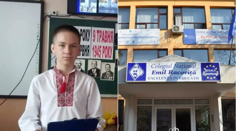 Elevul ucrainean din Iași care începe azi școala după programa românească. „Vrea să devină arhitect și să ajute la reconstrucția țării”