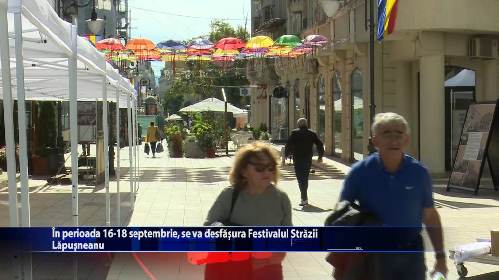 In perioada 16 – 18 septembrie, se va desfasura Festivalul Strazii Lapusneanu
