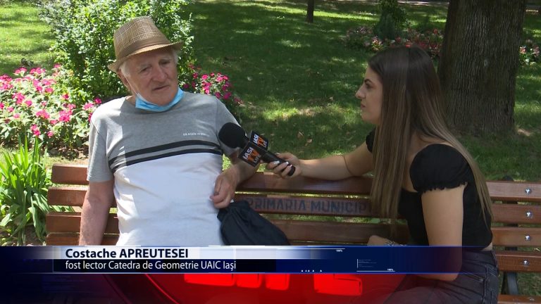 Pensionar de 23 de ani, Costache Apreutesei lucreaza pe care le publica in revista de profil a UAIC