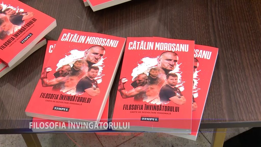 Catalin Morosanu a lansat la Iasi prima sa carte, „Filosofia Invingatorului”