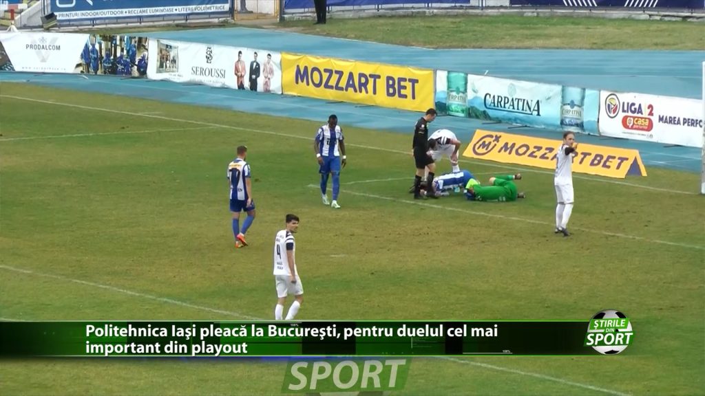 Politehnica Iasi pleaca la Bucuresti, pentru duelul cel mai important din playout